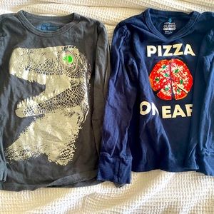 Set of two crewcuts boys long sleeve shirts